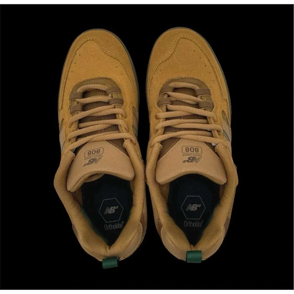 New Balance Numeric‎ 808 Tiago Lemos Skate Shoes Men's Size 9 NM808WHE Brown